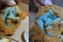 Đặt gà rán cho con qua mạng, người phụ nữ sốc tận óc khi nhận hàng