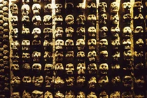 Chấn động tháp đầu lâu bí ẩn, xây từ hàng trăm sọ người ở Mexico