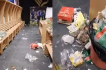 Thực hư tấm hình tuyển Nhật không dọn phòng sau trận thua Costa Rica