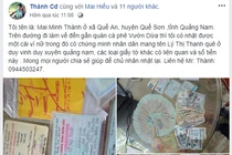 Nhặt được gần 50 triệu đồng, lên Facebook tìm chủ nhân trả lại