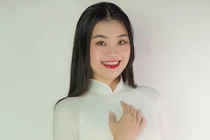 Nữ sinh 18 tuổi cao 1m81 thi Hoa hậu Hoàn vũ Việt Nam 2021