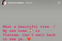 Phạm Hương bất ngờ khoe nhà mới tậu ở Việt Nam 