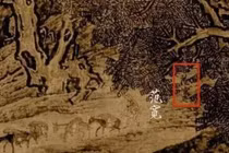 Phóng to 20 lần bức tranh Càn Long yêu thích, chuyên gia liền vui mừng