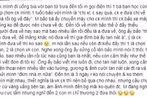 Chồng nhậu mãi không về vì bận đưa bạn gái về nhà