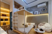 Ngôi nhà hơn 40m2 không một góc chết, tận dụng được cả diện tích bé xíu