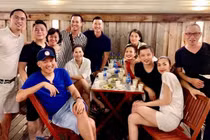 Vợ chồng Tăng Thanh Hà tổ chức sinh nhật cho 2 con