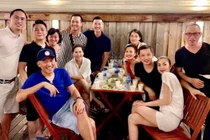 Vợ chồng Tăng Thanh Hà tổ chức sinh nhật cho 2 con