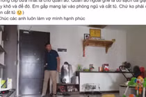 Video: Chồng ra tay dọn nhà 3 tiếng rồi quay lại video làm “bằng chứng“