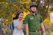 Hình ảnh hài hước không xuất hiện trên phim "Phố trong làng"