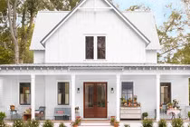 Thiết kế nhà đẹp nhẹ nhàng theo phong cách đồng quê