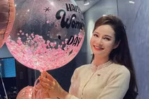 Hình ảnh khác lạ của MC Thu Hương khi không lên sóng