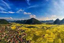 Thung lũng Bắc Sơn đẹp ngỡ ngàng mùa lúa chín