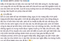 Mẹ bỉm sửa nhận "bão gạch" vì chia sẻ quá trình sinh con thuận tự nhiên tại nhà