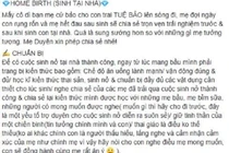 Mẹ bỉm sửa nhận "bão gạch" vì chia sẻ quá trình sinh con thuận tự nhiên tại nhà