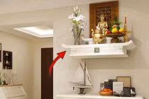 Bàn thờ đặt đúng 5 vị trí tán lộc khiến gia chủ lụi bại