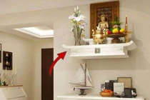Bàn thờ đặt đúng 5 vị trí tán lộc khiến gia chủ lụi bại