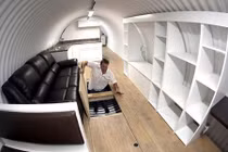 Bên trong hầm trú bom hoành tráng và kiên cố do Mỹ sản xuất