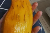 Xoài nổi chỉ đen ăn có hại sức khỏe không?