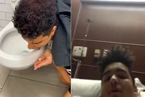 Liếm bồn cầu để nổi tiếng, Vlogger dương tính với COVID-19!