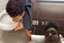 Liếm bồn cầu để nổi tiếng, Vlogger dương tính với COVID-19!