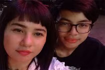 Con trai Cát Phượng có ngoại hình giống bố như đúc