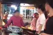 Bắt gặp bồ nhí của chồng, vợ trẻ chặn đường dằn mặt đánh ghen