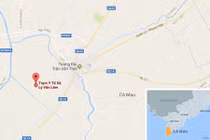 Hoảng hồn thi thể người đàn ông úp mặt xuống ruộng lúa