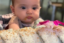 Video: Sushi khổng lồ, nặng gần 3 kg thách thức người ăn