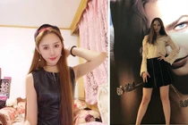 Video: Hot girl Trung Quốc biến mọi chàng trai đứng cạnh thành tí hon