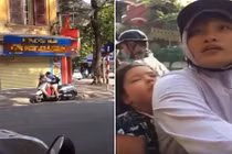 Nữ "ninja Lead" liên tiếp dùng tiếng Anh quát nạt, bắt con đi bộ