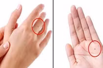 3 nốt ruồi trên bàn tay sau 40 vươn tới đỉnh cao của sự nghiệp