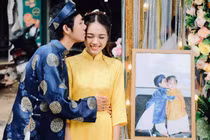 Sau 23 năm, chàng trai cưới được người mình thơm má năm 3 tuổi