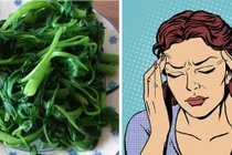 Những loại rau quả giúp đẩy máu lên não, trị rối loạn tiền đình