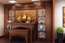 Lỗi phong thủy khi đặt bàn thờ gia tiên khiến gia chủ hao hụt tài lộc