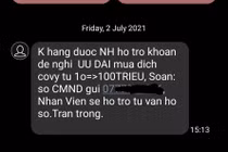 Đủ kiểu lừa vay tiêu dùng hỗ trợ khó khăn do dịch Covid-19