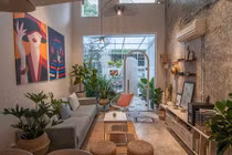 Nhà cấp 4 "lột xác" thành biệt thự ở Nha Trang