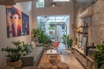 Nhà cấp 4 "lột xác" thành biệt thự ở Nha Trang