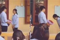 Nữ sinh từ chối văn minh với màn tỏ tỉnh lãng mạn của bạn "soái ca"