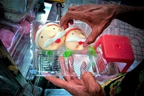 Độc nhất năm nay, bánh bao ông già Noel đắt khách