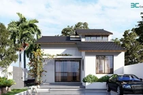 Nhà mái Thái cấp 4 đẹp như mơ được ưa chuộng ở nông thôn