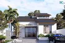 Nhà mái Thái cấp 4 đẹp như mơ được ưa chuộng ở nông thôn