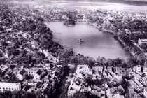 Đẹp "nao lòng" với ảnh Hà Nội xưa nhìn từ trên cao