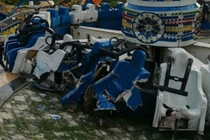 Video: Khoảnh khắc đu quay gãy trục khiến hàng chục người thương vong