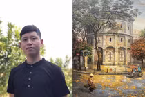 Chàng trai 9X không từ bỏ ước mơ họa sĩ