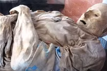 Kỳ lạ khu mộ làm các xác chết tự nhiên hóa đá