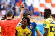 Sao Colombia bị đe dọa xử tử sau thẻ đỏ, tái hiện lịch sử kinh hoàng