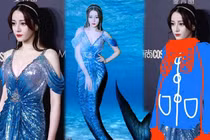 Địch Lệ Nhiệt Ba xẻ sâu, ‘hở bạo’ khiến dân mạng "dậy sóng"