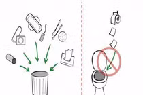 8 thứ tuyệt đối không vứt vào bồn cầu, vật số 3 nhiều người mắc nhất