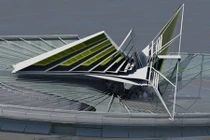 Ngôi nhà xoay sử dụng những cơn bão để cố định trên mặt đất