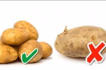 Chọn khoai tây chỉ cần nhìn vào 1 điểm là biết khoai bở bùi